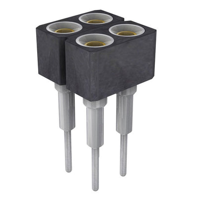 416-87-204-41-004101 by Preci-Dip - CONNECTOR SOCKET 4POS 0.1 GOLD PCB