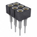 416-83-206-41-009101 by Preci-Dip - CONNECTOR SOCKET 6POS 0.1 GOLD PCB