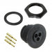 4180-3PG-300 by Conxall/Switchcraft - CONNECTOR RECPT MALE 3POS GOLD CRIMP