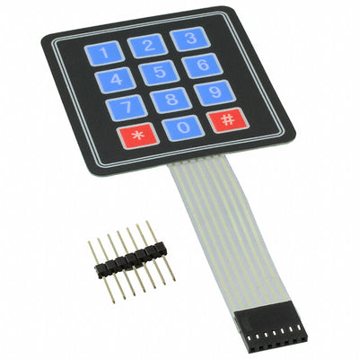 419 by Adafruit Industries LLC - SWITCH KEYPAD 12 KEY NON-ILLUM