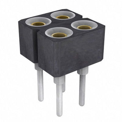 410-87-204-41-001101 by Preci-Dip - CONNECTOR SOCKET 4POS 0.1 GOLD PCB