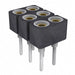 411-83-206-41-001101 by Preci-Dip - CONNECTOR SOCKET 6POS 0.1 GOLD PCB