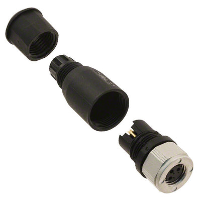 42-00006 by Conec - CONNECTOR PLUG FMALE 3P GOLD SLDR CUP