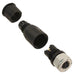 42-00006 by Conec - CONNECTOR PLUG FMALE 3P GOLD SLDR CUP