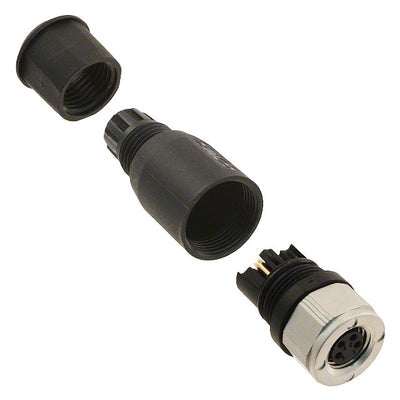 42-00008 by Conec - CONNECTOR PLUG FMALE 4P GOLD SLDR CUP