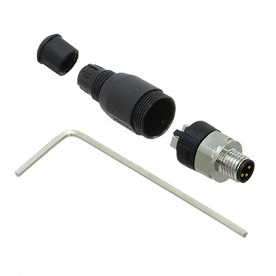 42-00009 by Conec - CONNECTOR RECPT MALE 3POS GOLD SCREW