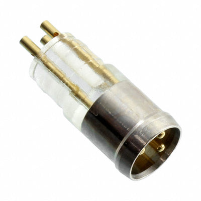 42-01002 by Conec - CONNECTOR PLUG MALE 3P GOLD SLDR CUP