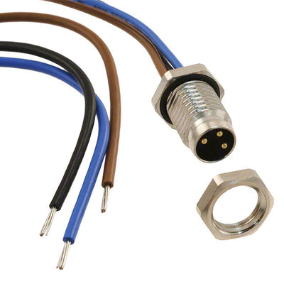 42-01034 by Conec - CABLE CIRC 3POS MALE TO WIRE 0.66