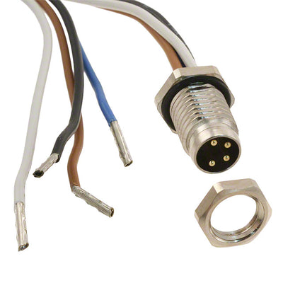 42-01035 by Conec - CABLE CIRC 4POS MALE TO WIRE 0.66