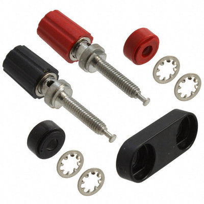 2440-0 by Pomona Electronics - CONNECTOR BIND POST DUAL MINI BLK/RED