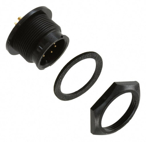 4282-6PG-300 by Conxall/Switchcraft - CONNECTOR RECPT MALE 6P GOLD SLDR CUP