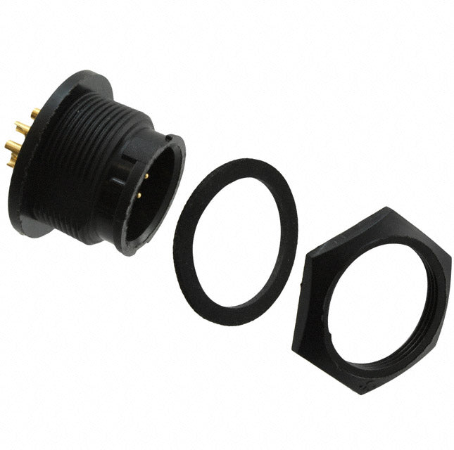 4282-7PG-300 by Conxall/Switchcraft - CONNECTOR RECPT MALE 7P GOLD SLDR CUP