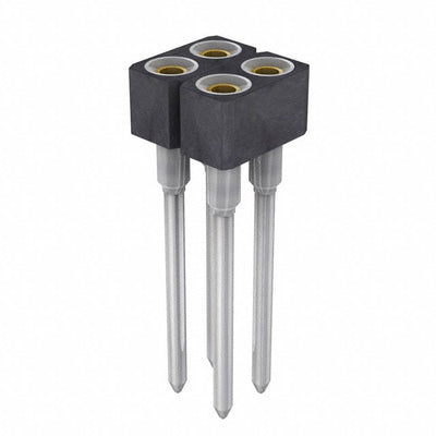 423-87-204-41-001101 by Preci-Dip - CONNECTOR SOCKET 4POS 0.1 GOLD PCB
