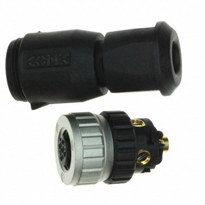 43-00094 by Conec - CONNECTOR PLUG FMALE 5POS GOLD SCREW