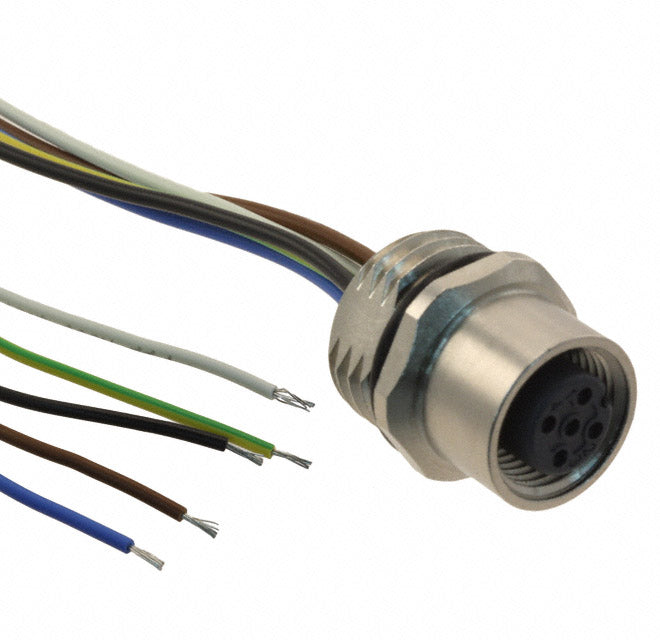 43-01001 by Conec - CABLE CIRC 5POS FEM TO WIRE 1.64