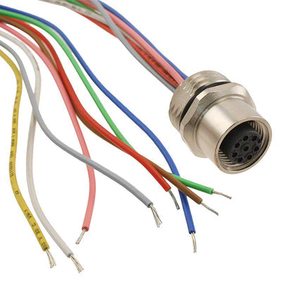 43-01002 by Conec - CABLE CIRC 8POS FEM TO WIRE 1.64
