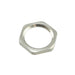 43-01155 by Conec - CONNECTOR HEX NUT M16 SILVER
