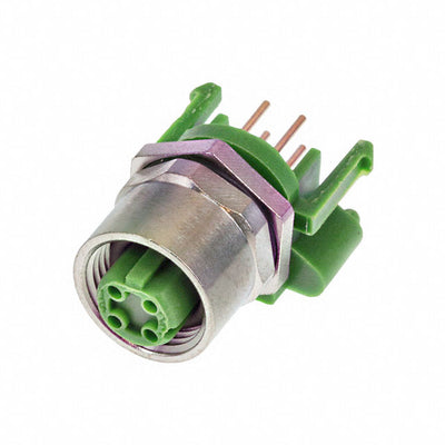 43-01221 by Conec - CONNECTOR PLUG FMALE 4POS GOLD SOLDER