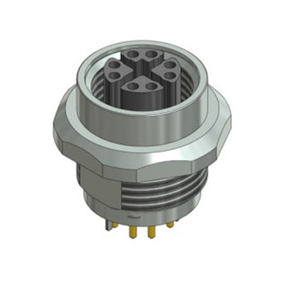 43-02758 by Conec - CONNECTOR PLUG FMALE 8POS GOLD SOLDER
