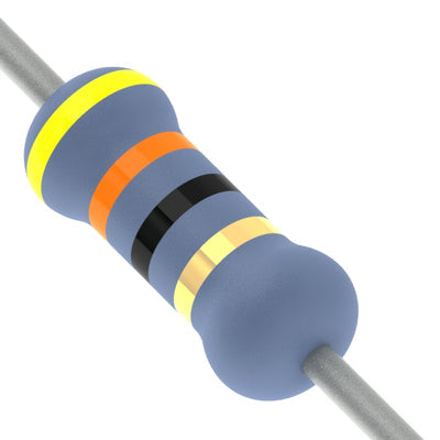RSMF1JT43R0 by Stackpole Electronics Inc - RESISTOR 43 OHM 5% 1W AXIAL
