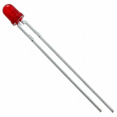 4300F1LC by Visual Communications Company - VCC - LED RED DIFFUSED T-1 T/H