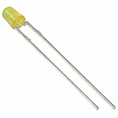 4300F7LC by Visual Communications Company - VCC - LED YELLOW DIFFUSED T-1 T/H