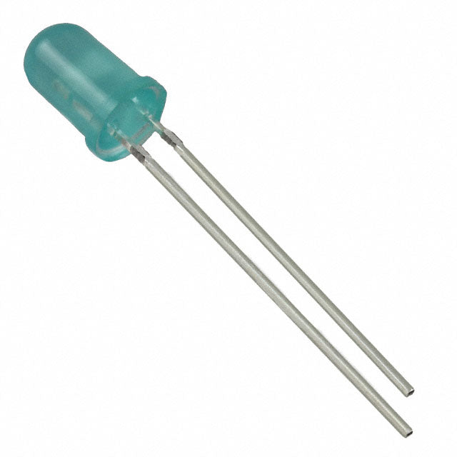 4300H5LC by Visual Communications Company - VCC - LED GREEN DIFFUSED T-1 3/4 T/H