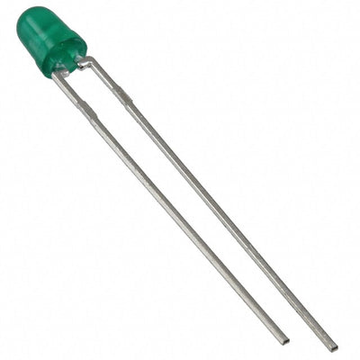 4302F5-5V by Visual Communications Company - VCC - LED GREEN DIFFUSED T-1 T/H