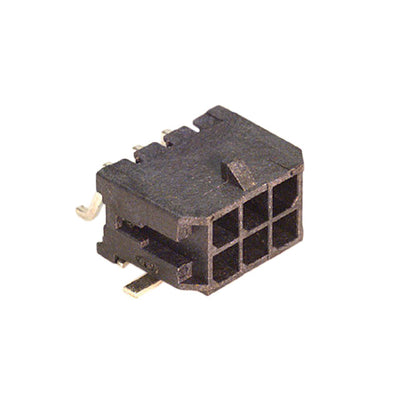 0430450609 by Molex - CONNECTOR HEADER SMD R/A 6POS 3MM
