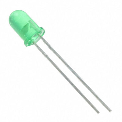 4305H5 by Visual Communications Company - VCC - LED GREEN CLEAR T-1 3/4 T/H