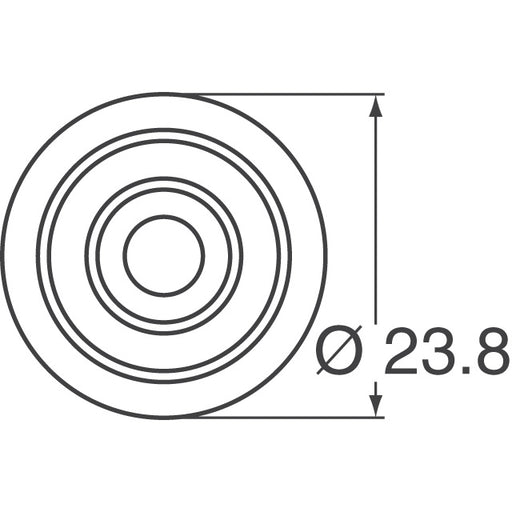 PB-2416-1 by Soberton Inc. - BUZZER PIEZO 12V 23.8MM TH