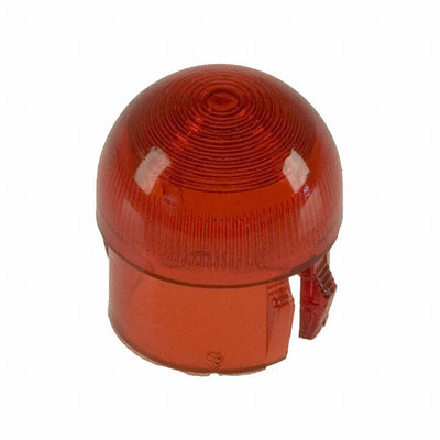 4341 by Visual Communications Company - VCC - LENS RED WIDE SNAP-IN