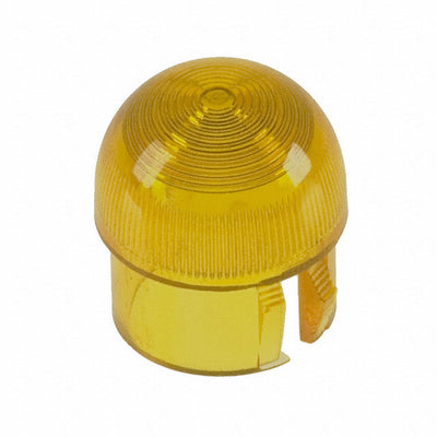 4343 by Visual Communications Company - VCC - LENS AMBER WIDE SNAP-IN