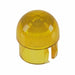 4343 by Visual Communications Company - VCC - LENS AMBER WIDE SNAP-IN