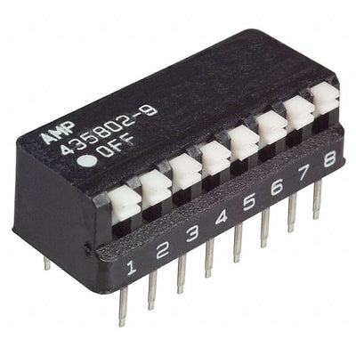 5435802-9 by TE Connectivity ALCOSWITCH Switches - SWITCH PIANO DIP SPST 25MA 24V