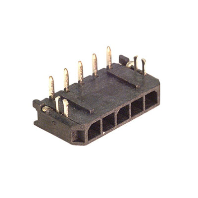 0436500504 by Molex - CONNECTOR HEADER R/A 5POS 3MM