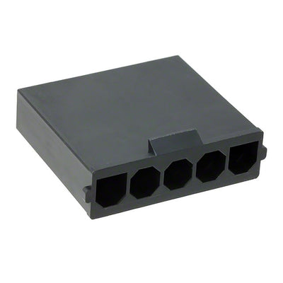 0436802005 by Molex - CONNECTOR HSG PLUG 5POS 7.50MM BLACK