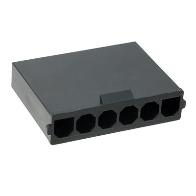 436802006 by Molex - CONNECTOR HSG PLUG 6POS 7.50MM BLACK