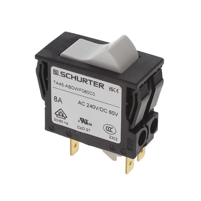 4430.0646 by SCHURTER Inc. - THERMAL CIRCUIT BREAKER8A 240VAC 60VDC