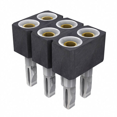 446-83-206-41-036101 by Preci-Dip - CONNECTOR SOCKET 6POS 0.1 GOLD PCB