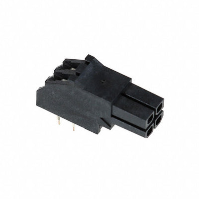 447640402 by Molex - CONNECTOR RECPT 4P 0.118 GOLD PCB R/A
