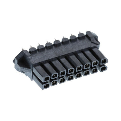 447691601 by Molex - CONNECTOR RECPT 16POS 0.118 TIN PCB