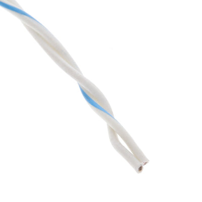 44A0121-22-9/96CS2275 by TE Connectivity Aerospace, Defense and Marine - CABLE 2COND 22AWG BLU/WH 500