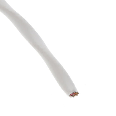 44A1121-24-0/9-9-MX by TE Connectivity Aerospace, Defense and Marine - CABLE 2CON 24AWG WHT SHLD FEET