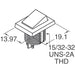 TRD13F10QCLR204 by TE Connectivity ALCOSWITCH Switches - ROCKER SWITCH SPDT 3A 125V