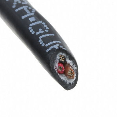 45003 BK005 by Alpha Wire - CABLE 3 COND 22AWG BLACK 100
