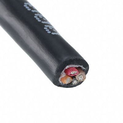 45094 BK199 by Alpha Wire - CABLE 4COND 24AWG BLK SHLD 1000