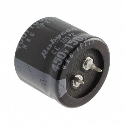 420HXG180MEFC30X25 by Rubycon - ALUMIN CAP 180UF 20% 420V SNAP