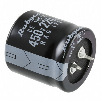420HXG390MEFC35X35 by Rubycon - ALUMIN CAP 390UF 20% 420V SNAP