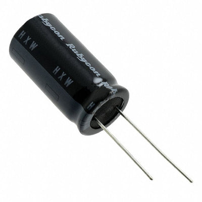 400HXW120MEFR12.5X50 by Rubycon - ALUMIN CAP 120UF 20% 400V RADIAL